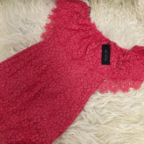 RACHEL ZOE Off-The-Shoulder Mini Adelyn Dress - Picture 4 of 12